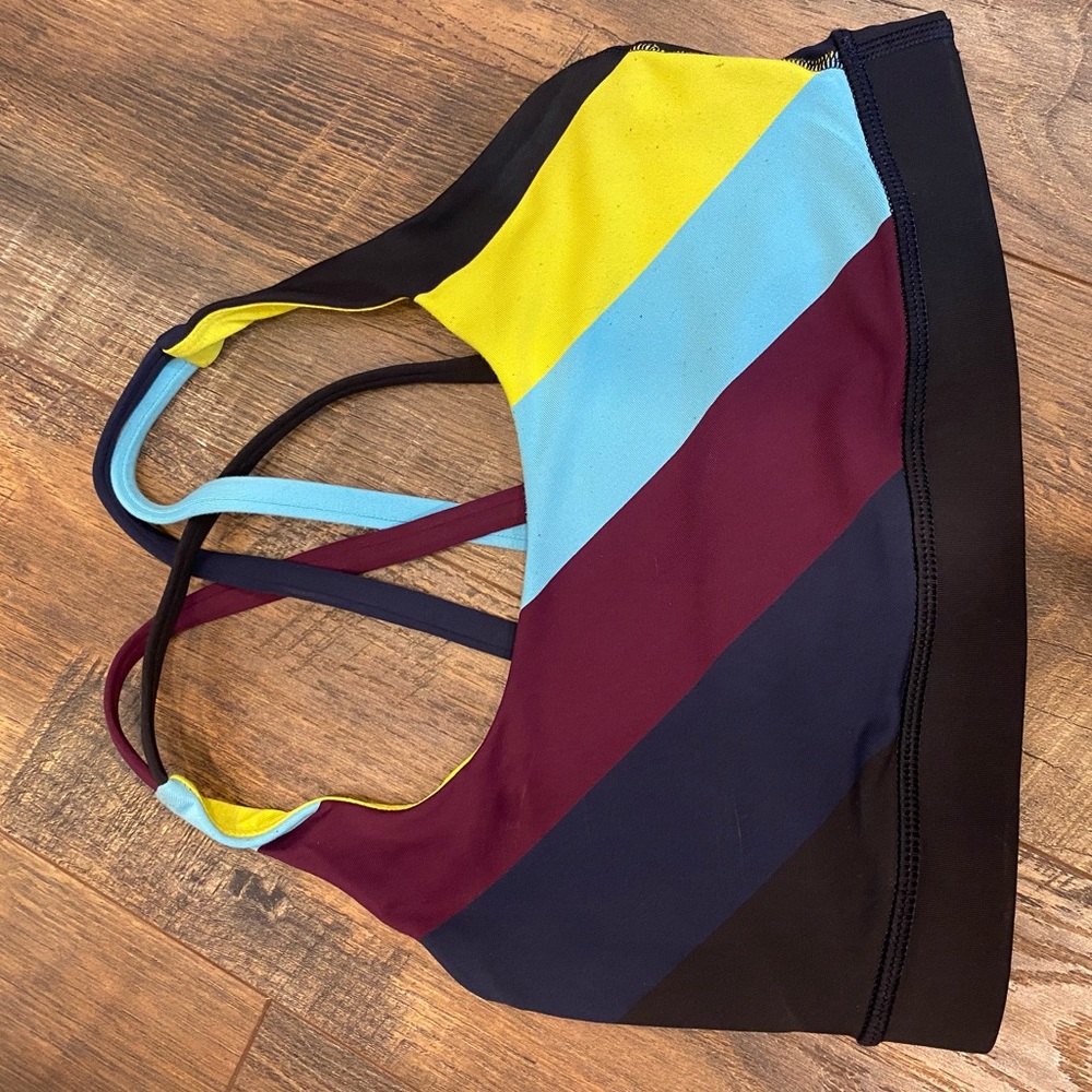 LULULEMON multicolor sports bra